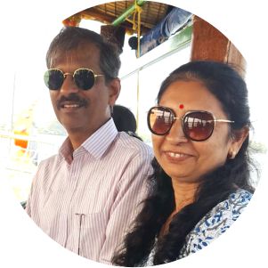 Prafull Kathe  and Aruna Kathe